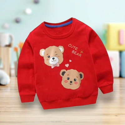 DOODEEKIDS Full Sleeve Printed Baby Boys & Baby Girls Sweatshirt