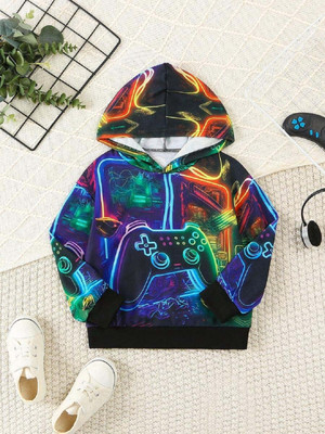 Bolly Lounge Full Sleeve Printed Boys Sweatshirt