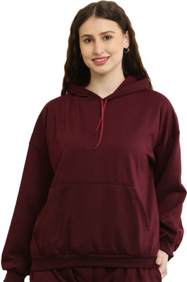 universal traderss Full Sleeve Solid Women Sweatshirt