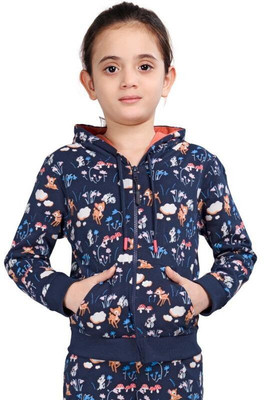 Plum Tree Full Sleeve Solid Girls Sweatshirt