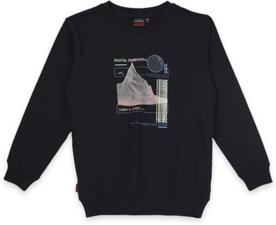 GINI & JONY Full Sleeve Graphic Print Boys Sweatshirt