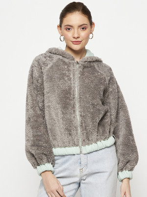 CAMLA Full Sleeve Solid Women Sweatshirt