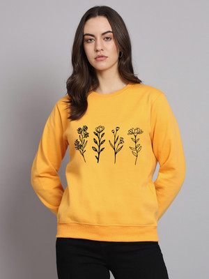 OBAAN Full Sleeve Printed Women Sweatshirt