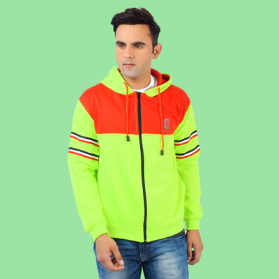 WEATHER CHANGER Full Sleeve Color Block Men Sweatshirt