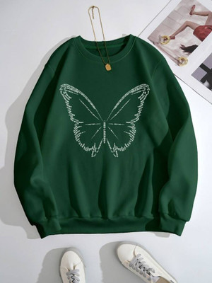 DRAXSTAR Full Sleeve Printed Women Sweatshirt