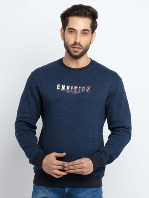 Status Quo Full Sleeve Checkered Men Sweatshirt