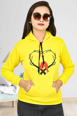 AHHYAN CREATION Full Sleeve Animal Print Women Sweatshirt