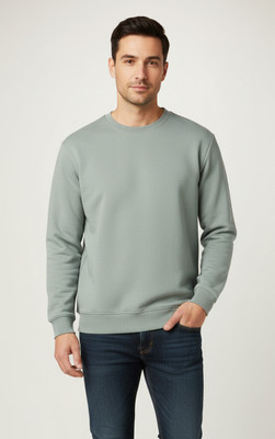 IMTRA FASHION Full Sleeve Solid Men Sweatshirt