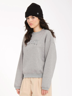 Calm Down Full Sleeve Printed Women Sweatshirt