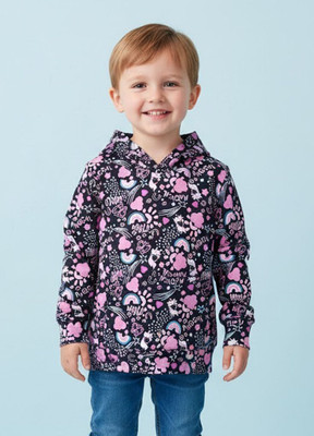 KiddieKisses Full Sleeve Printed Boys & Girls Sweatshirt