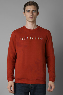 LOUIS PHILIPPE Full Sleeve Printed Men Sweatshirt