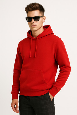 NV COLLECTION Full Sleeve Solid Men Sweatshirt