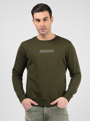 NUMERO UNO Full Sleeve Solid Men Sweatshirt