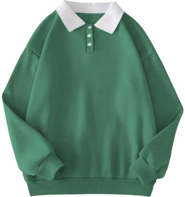 RETROIT Full Sleeve Solid Women Sweatshirt