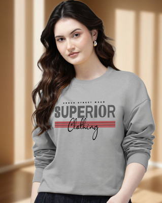 AUSK Full Sleeve Graphic Print Women Sweatshirt
