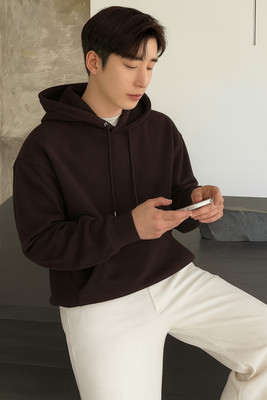 Rockwell Full Sleeve Solid Men Sweatshirt