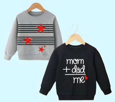 toystshirt Full Sleeve Printed Baby Boys & Baby Girls Sweatshirt