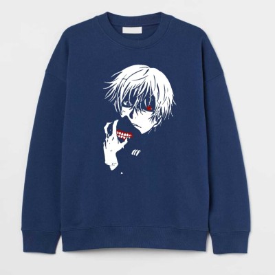 Vfashion Full Sleeve Printed Men Sweatshirt