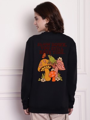 IMSA MODA Full Sleeve Printed Women Sweatshirt