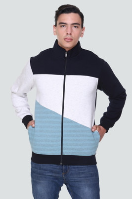 HouseOfCommon Full Sleeve Color Block Men Sweatshirt