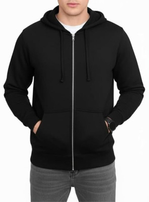 T.N.X Full Sleeve Solid Men Sweatshirt