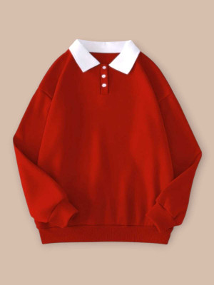 Faisalgarments Full Sleeve Solid Women Sweatshirt