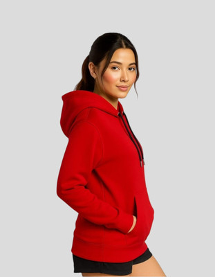 Pwexz Full Sleeve Solid Women Sweatshirt