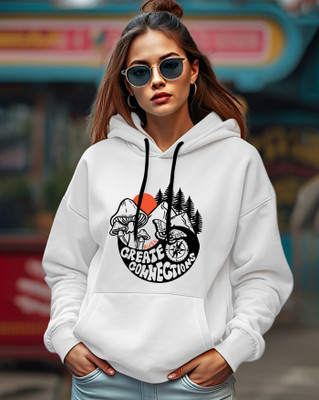 AOOSH Full Sleeve Printed Women Sweatshirt