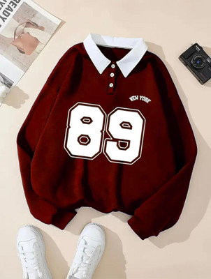 HouseOfCommon Full Sleeve Printed Women Sweatshirt