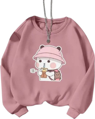 Shree Shyam Full Sleeve Printed Women Reversible Sweatshirt