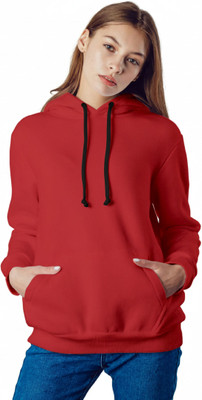 Arispo Full Sleeve Solid Women Sweatshirt