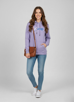 BILBURY Full Sleeve Graphic Print Women Sweatshirt