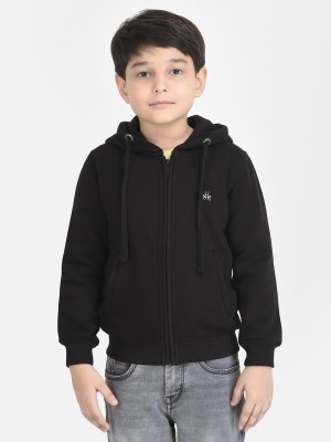 CRIMSOUNE CLUB Full Sleeve Solid Boys Sweatshirt