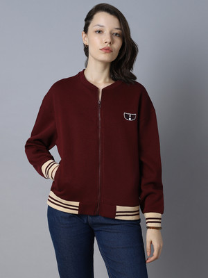 High Star Full Sleeve Solid Women Sweatshirt