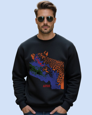 AUSK Full Sleeve Printed Men Sweatshirt