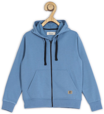 Alan Jones Full Sleeve Solid Boys Sweatshirt