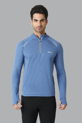VAN HEUSEN Full Sleeve Solid Men Sweatshirt
