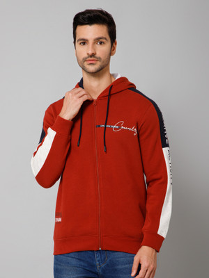 CANTABIL Full Sleeve Solid Men Sweatshirt