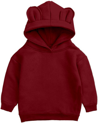 JK Creation Full Sleeve Self Design Boys & Girls Sweatshirt