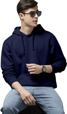 CLINSY FASHION Full Sleeve Solid Men Sweatshirt