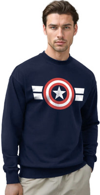 Leotude Full Sleeve Printed Men Sweatshirt