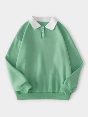 RETROIT Full Sleeve Solid Women Sweatshirt