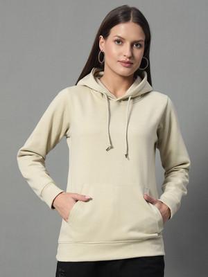 RISS Full Sleeve Solid Women Sweatshirt