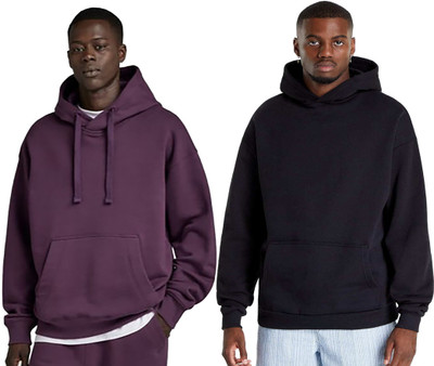 Tdoc Full Sleeve Solid Men Sweatshirt