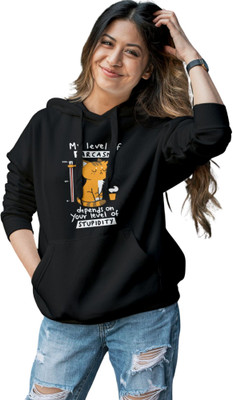 Arispo Full Sleeve Graphic Print Women Sweatshirt