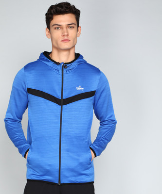 WROGN Full Sleeve Color Block Men Sweatshirt