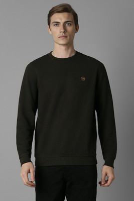 LOUIS PHILIPPE Full Sleeve Solid Men Sweatshirt