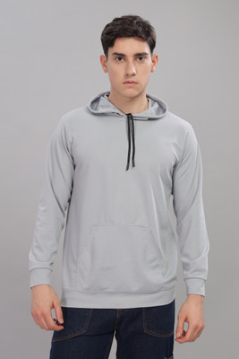 D BAX Full Sleeve Solid Men Reversible Sweatshirt