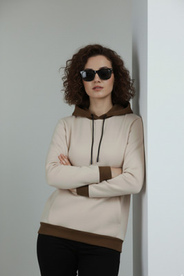 KWSH Full Sleeve Solid Women Sweatshirt