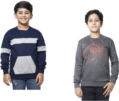 AE Trends Full Sleeve Printed Boys Sweatshirt
